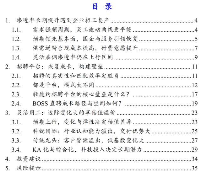 世界杯皇冠信用代理_国君社服:企业招工复产世界杯皇冠信用代理,人服赛道雨过天晴,推荐BOSS直聘、同道猎聘、科锐国际、北京外企