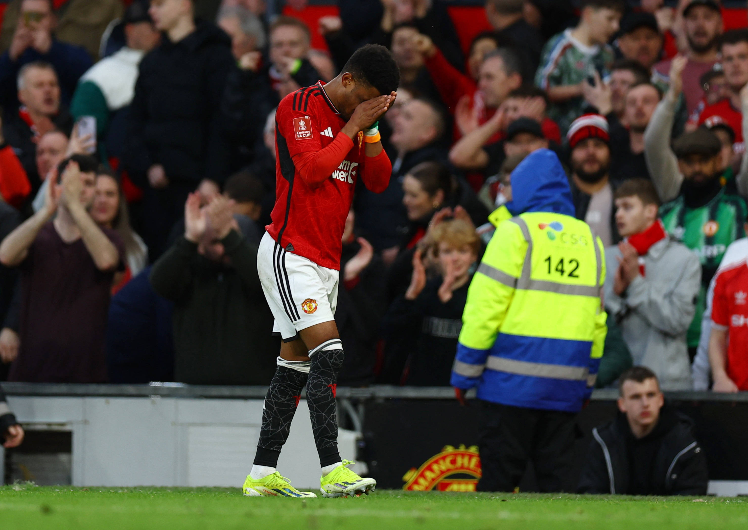 英格兰足总杯_足球——英格兰足总杯:曼联晋级半决赛