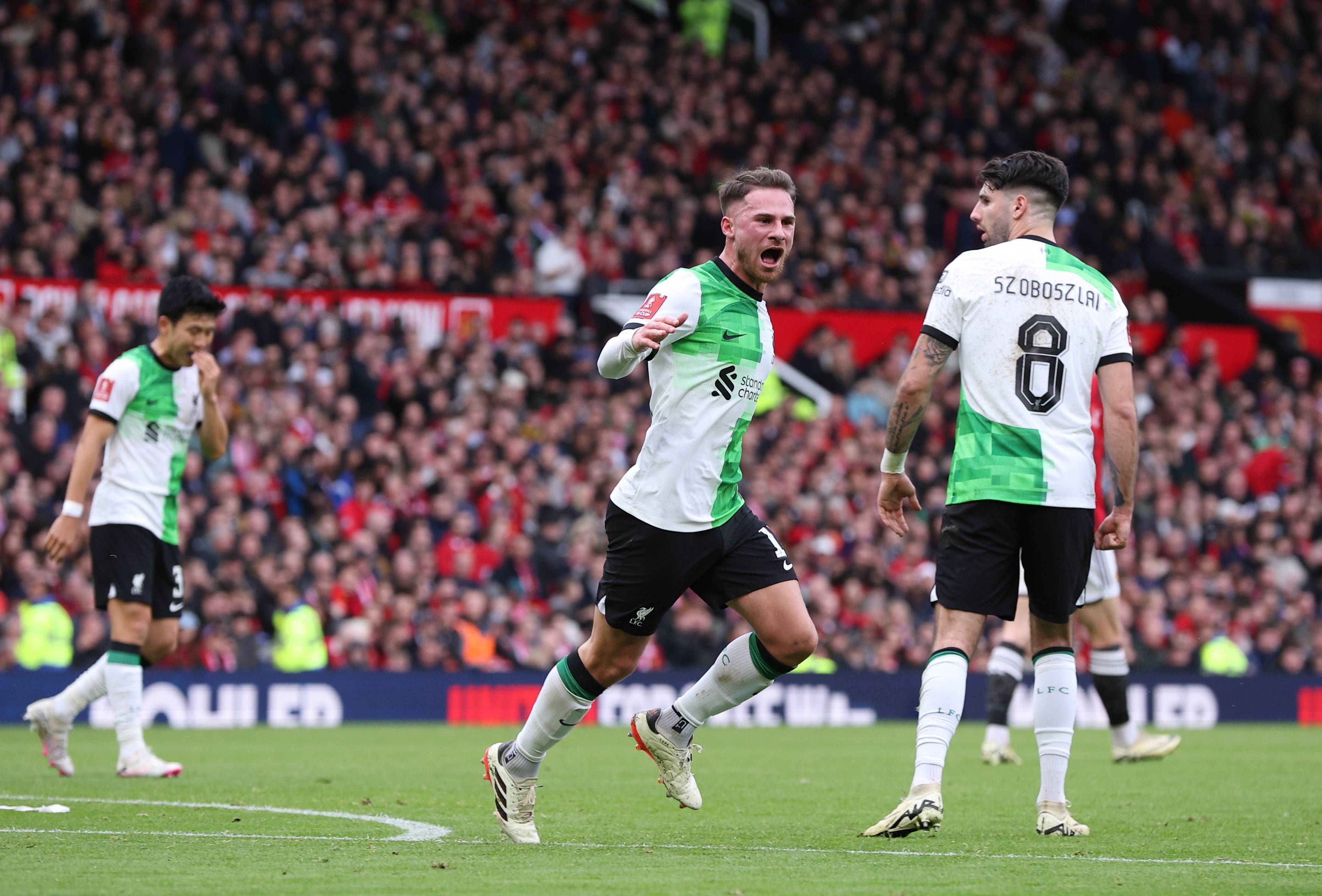 英格兰足总杯_足球——英格兰足总杯:曼联晋级半决赛