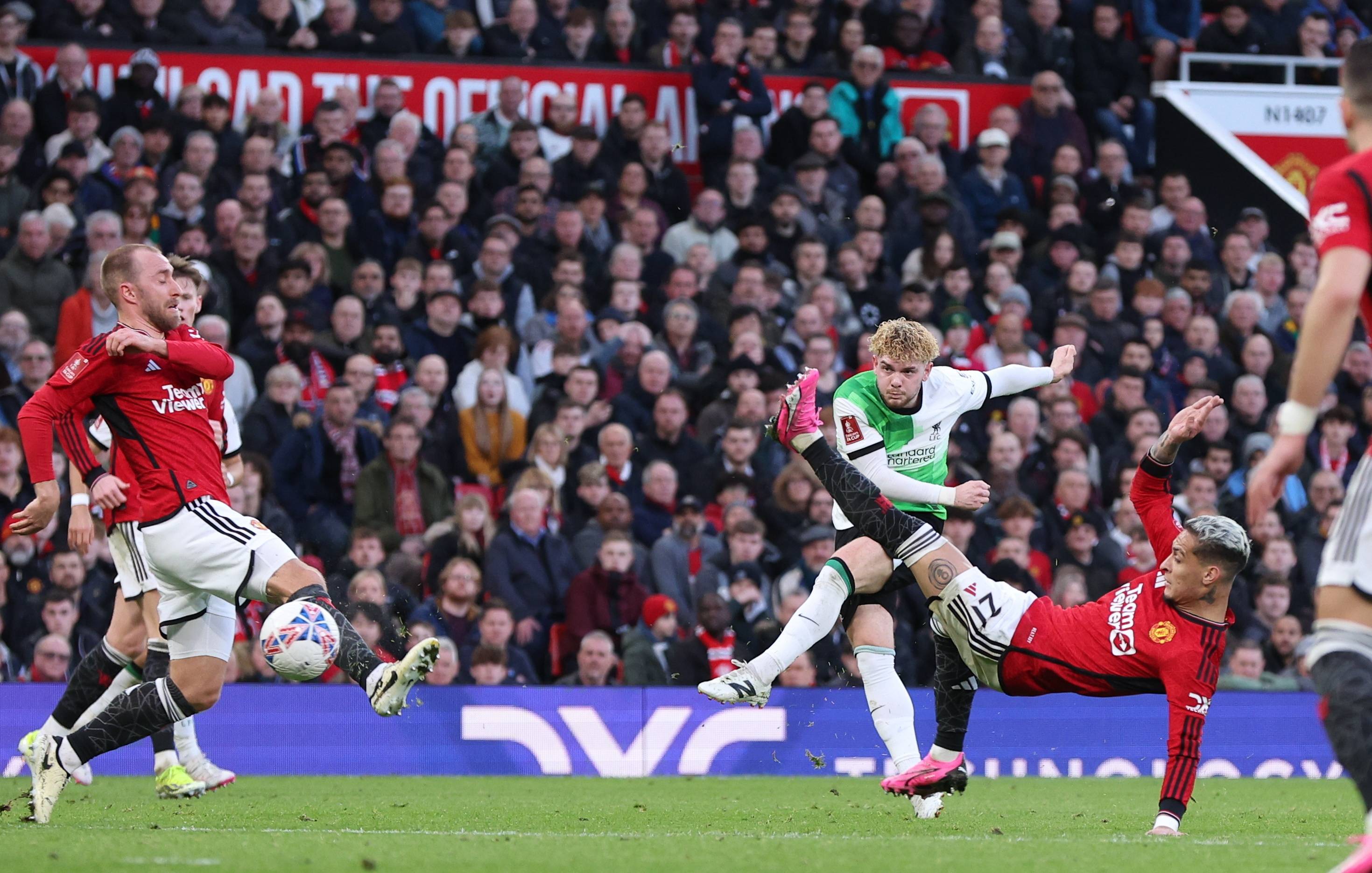 英格兰足总杯_足球——英格兰足总杯:曼联晋级半决赛