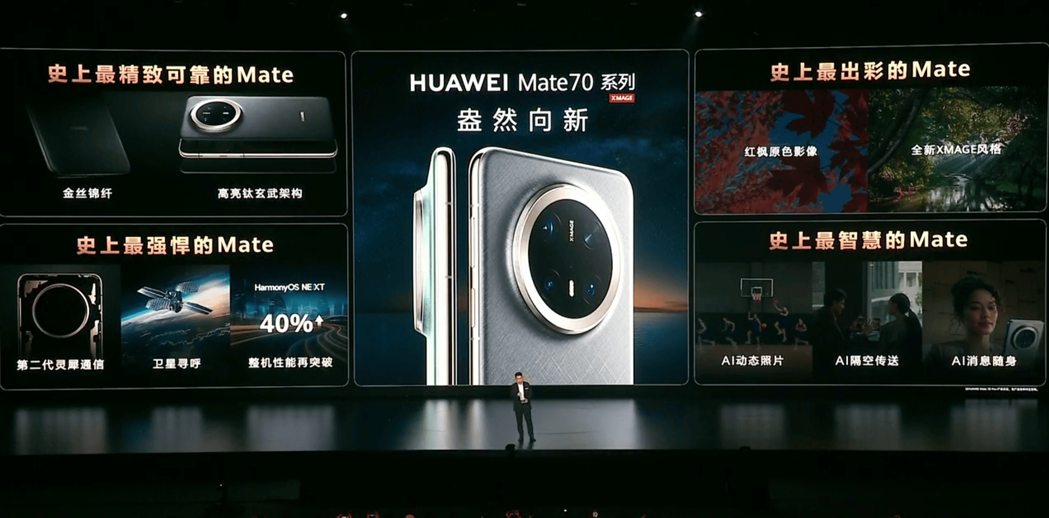 皇冠信用網代理平台_华为“史上最强大Mate”正式发布!首发卫星寻呼功能皇冠信用網代理平台,余承东:靠抄袭是没有未来的,能超越Mate的只有Mate