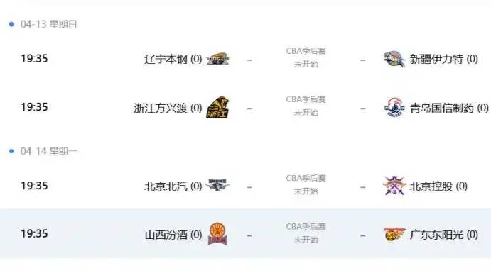 以色列丙组聯賽
_媒体:史上最激烈的CBA八强战或许就要上演